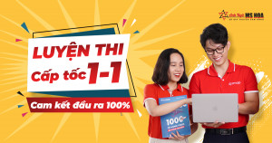 Khoá luyện thi TOEIC cấp tốc 1 thầy 1 trò