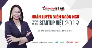 Anh ngữ Ms Hoa đồng hành chương trình Startup Việt 2019 do VnExpress tổ chức