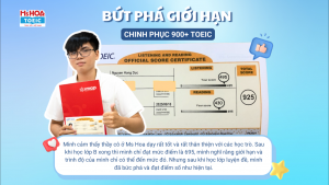 BỨT PHÁ GIỚI HẠN, CHINH PHỤC 925 TOEIC