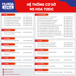 Trung Tâm Tiếng Anh Ngữ Ms Hoa - Địa chỉ học Tiếng Anh uy tín tại Việt Nam