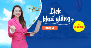 Lịch khai giảng các lớp TOEIC tháng 4/2019 tại TP. Hồ Chí Minh