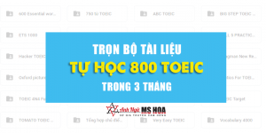 TẤT TẦN TẬT TÀI LIỆU CHINH PHỤC 800+ TOEIC TRONG 3 THÁNG