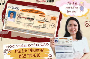 Kinh nghiệm học TOEIC tại nhà từ bà mẹ bỉm sữa Lê Phương 