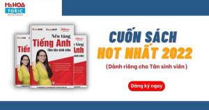 Tặng 2022 cuốn sách Nền tảng tiếng Anh cho tân sinh viên