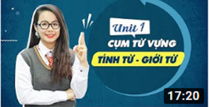 Unit 1: Cụm từ vựng Tính từ + Giới từ