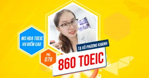 Thử thách bản thân với TOEIC, cô gái bất ngờ đạt 860đ chỉ sau 1 khóa luyện đề