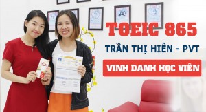 Dành 2 tháng luyện TOEIC cấp tốc, cô gái bất ngờ đạt 865đ