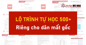 Lộ trình luyện thi TOEIC, học TOEIC Mục tiêu 250 - 500