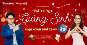 Khởi động cuộc thi Thả thính giáng sinh rinh ngàn quà tặng