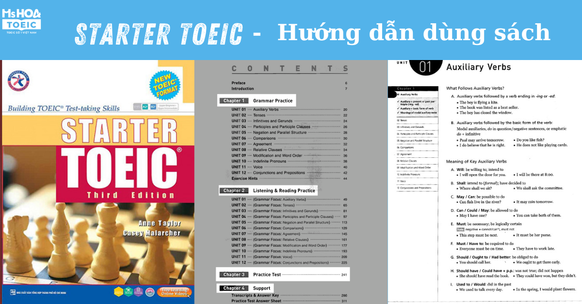 Starter TOEIC - Tài liệu TOEIC cho người mới bắt đầu (Full PDF + Audio)