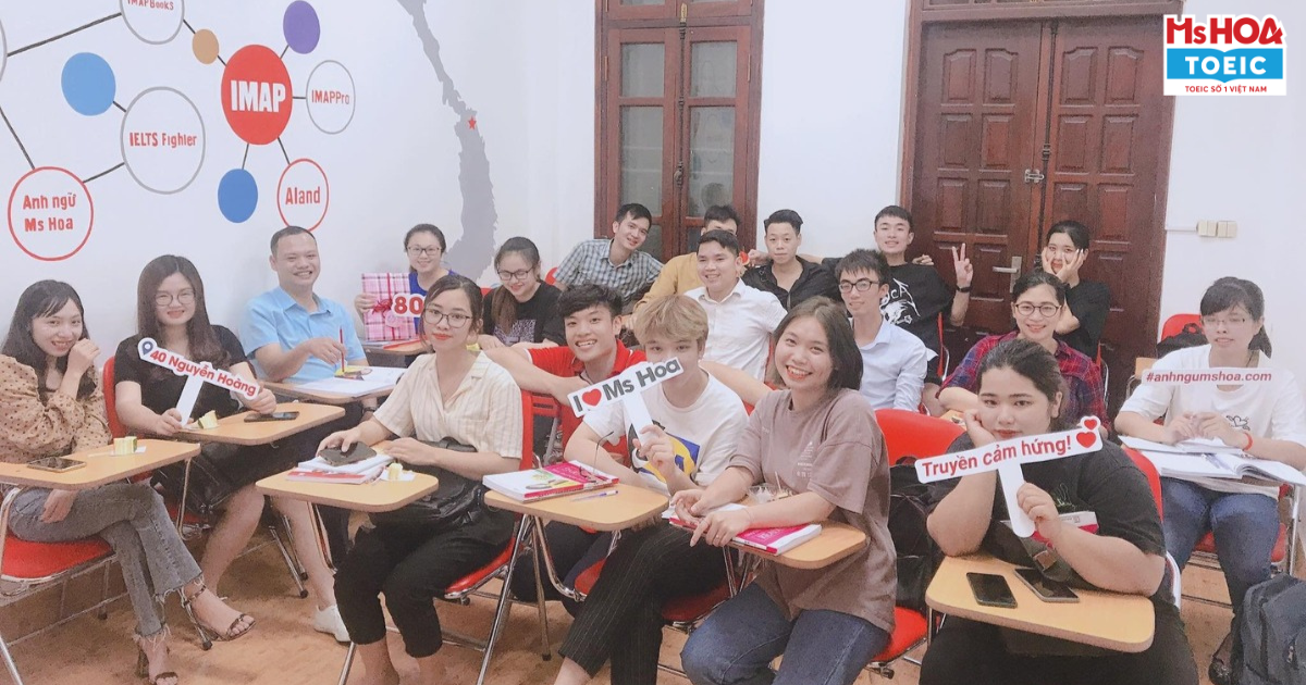 Tâm tình từ học viên cơ sở Ms Hoa TOEIC 40 Nguyễn Hoàng 