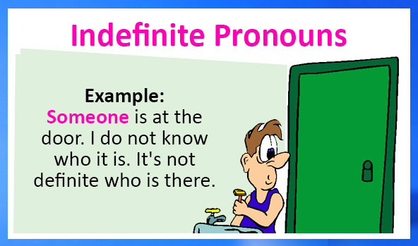 Đại kể từ bất định (Indefinite pronouns)