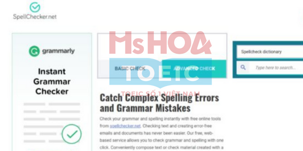 Web sửa lỗi ngữ pháp tiếng Anh được Ms Hoa TOEIC đánh giá cao
