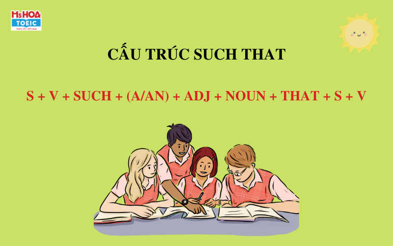 Cấu trúc such that trong tiếng Anh - Ms Hoa TOEIC