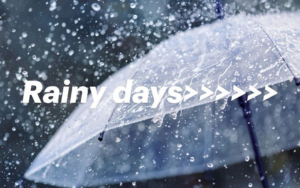 It is raining now