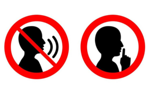Keep silent!