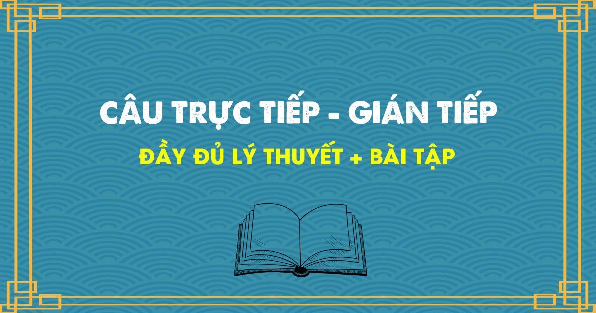 Câu trực tiếp, câu gián tiếp ( Reported Speech ) trong tiếng anh