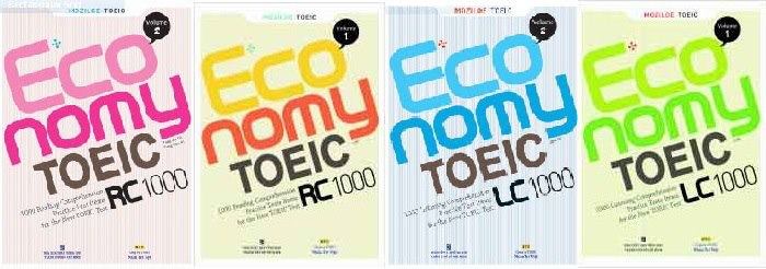 Sách TOEIC economy Volum 1, 2, 3