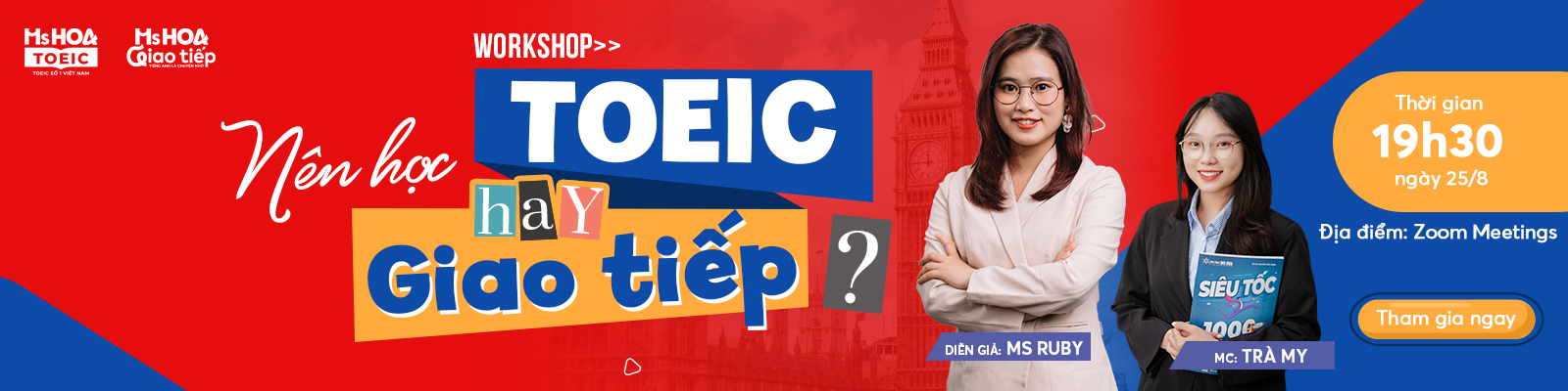 Nên học toeic hay giao tiếp để đạt được mục tiêu của mình?