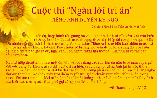 tieng anh duyen ki ngo