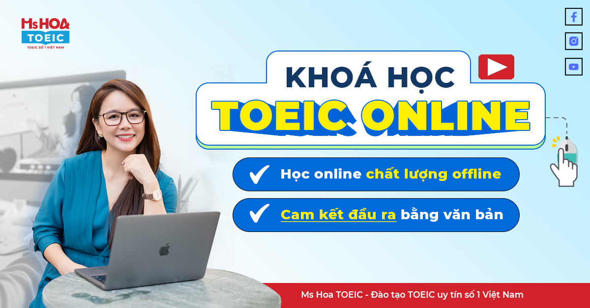 Khóa học TOEIC online cho người mới bắt đầu