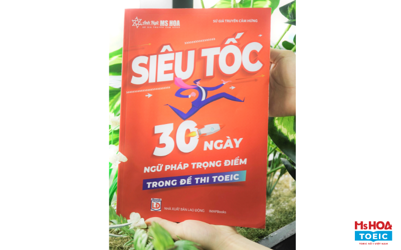 Bộ 3 sách siêu tốc giúp bạn đạt 900 điểm Toeic chỉ có tại Ms Hoa Toeic