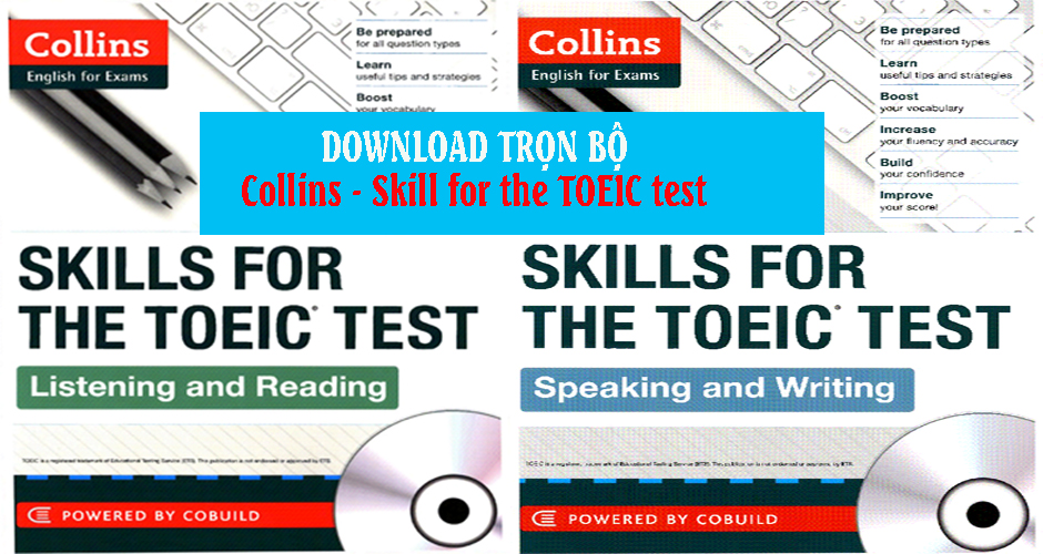 Bộ sách Collins - Skill for the TOEIC test