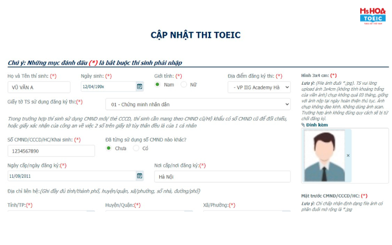 Thi toeic ở đâu TP HCM uy tín và chất lượng? Thủ tục thi Toeic như thế nào? Hãy tham khảo bài viết này của Ms Hoa Toeic nhé