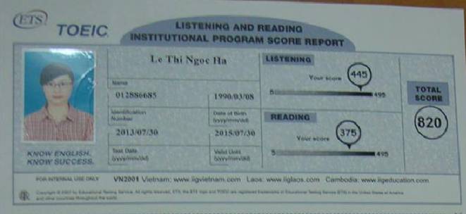 ms hoa toeic hoc vien diem cao