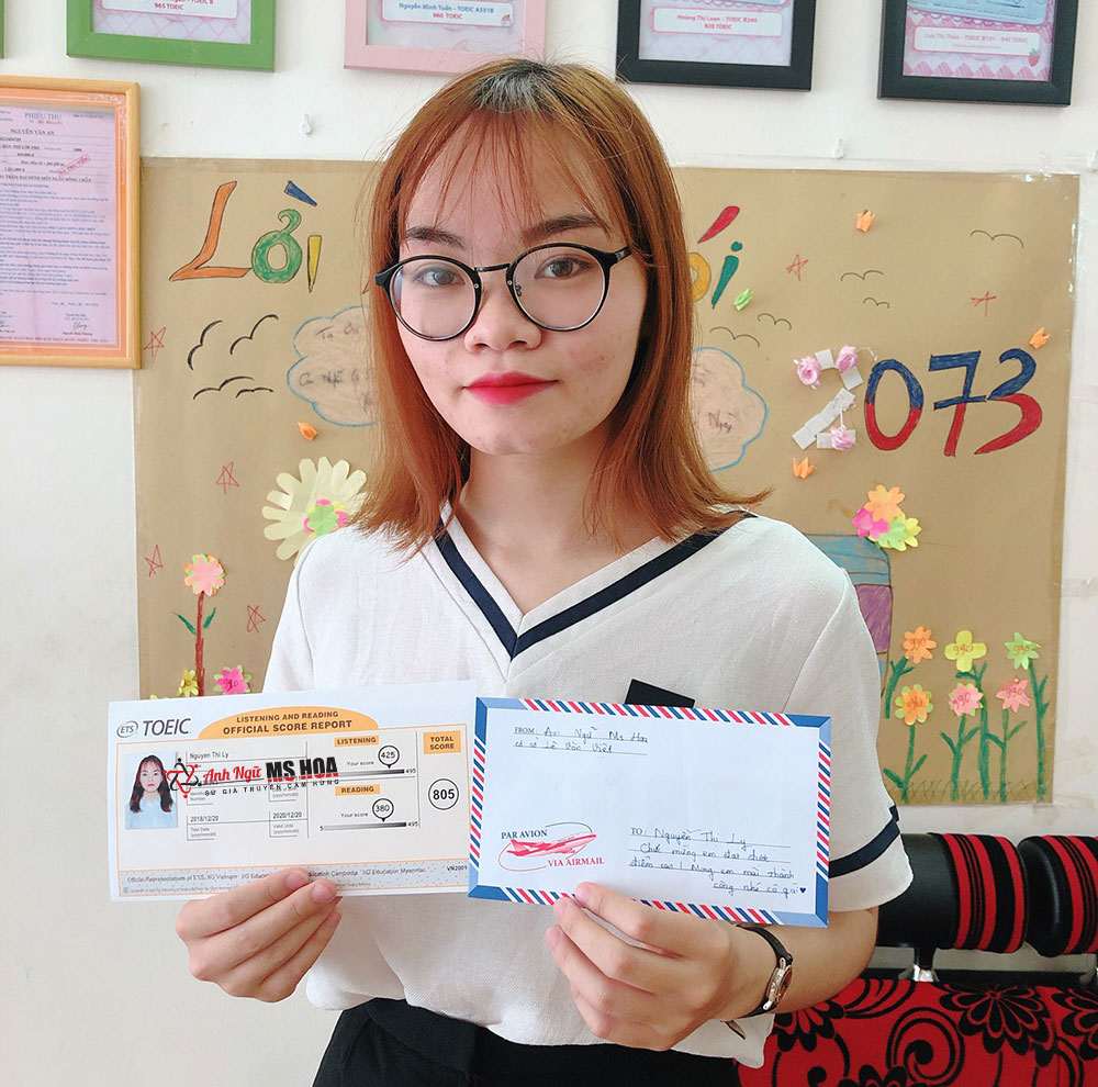 học viên điểm cao toeic 805_anhngumshoa