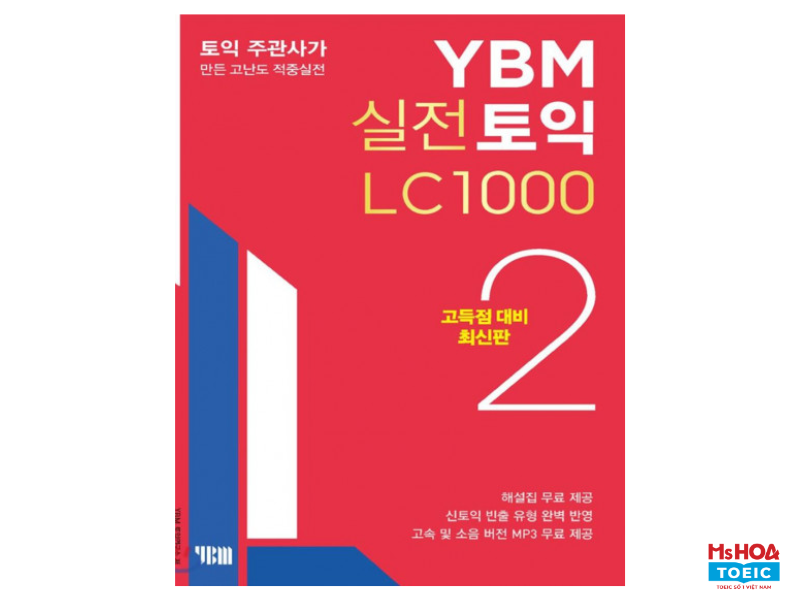 Trọn bộ tài liệu YBM toeic vol 2 - Tài liệu không thể thiếu để đạt 700+ toeic